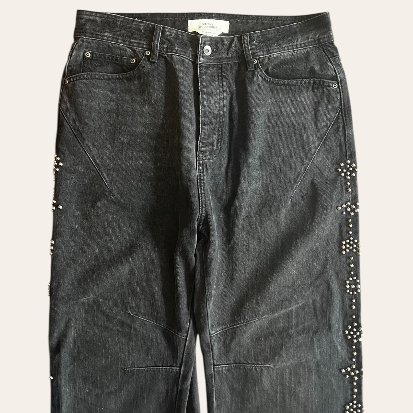 Adidem Asterisks Rivet Selvedge Chainstitch Jeans Size L