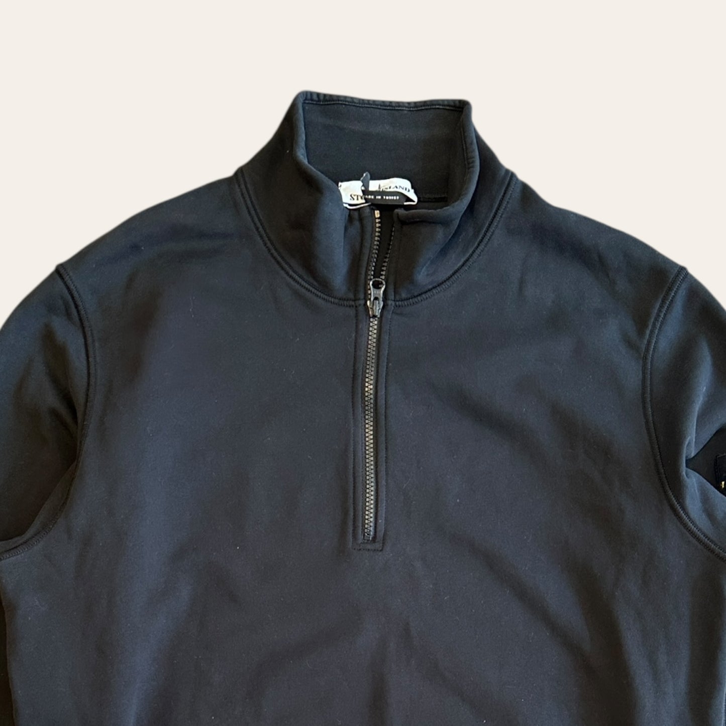 Stone Island 1/4 Zip Sweater Size XL