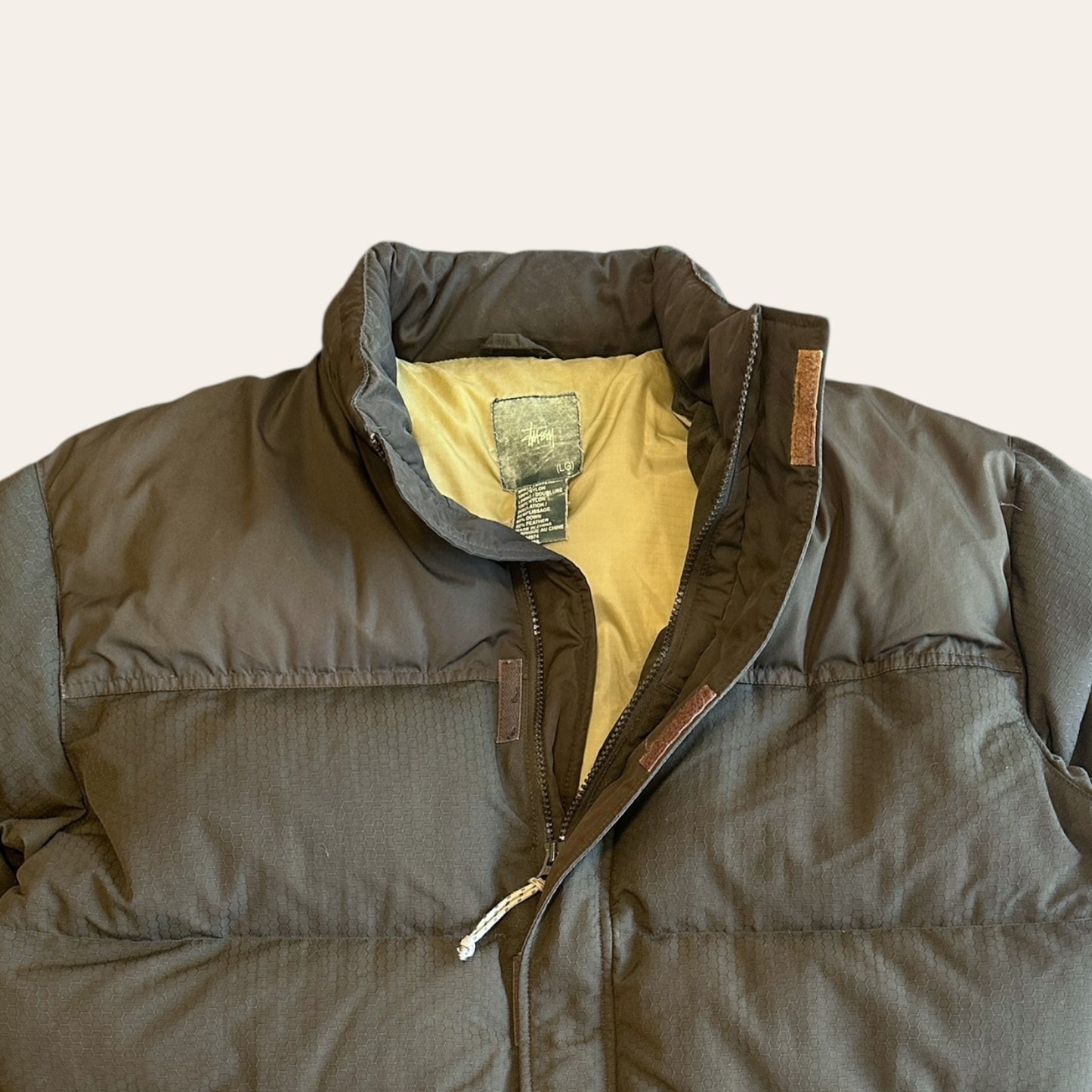 Vintage Stussy Puffer Jacket Size L
