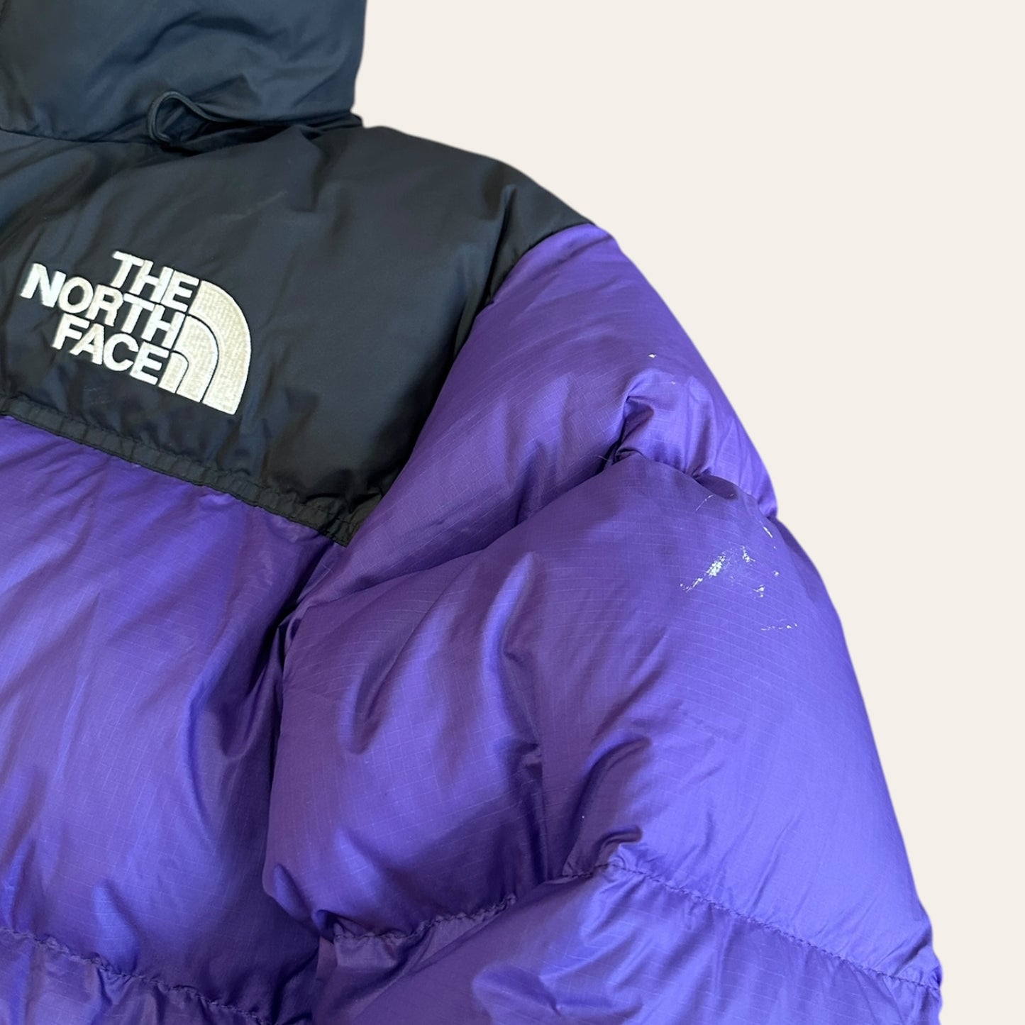 North Face Nuptse Jacket Purple Size Womens M
