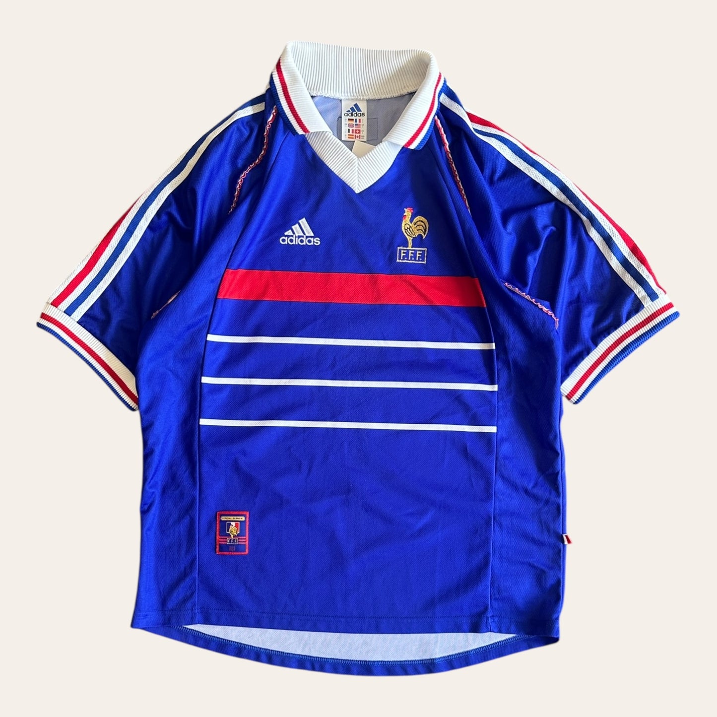 1998 France Home Kit Size L