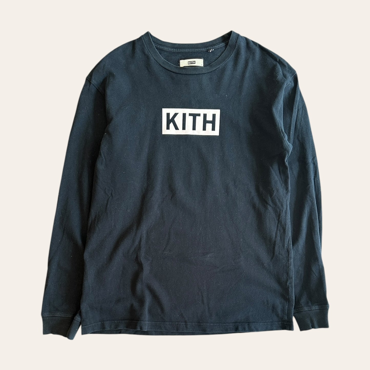 Kith Long Sleeve Tee Black Size L