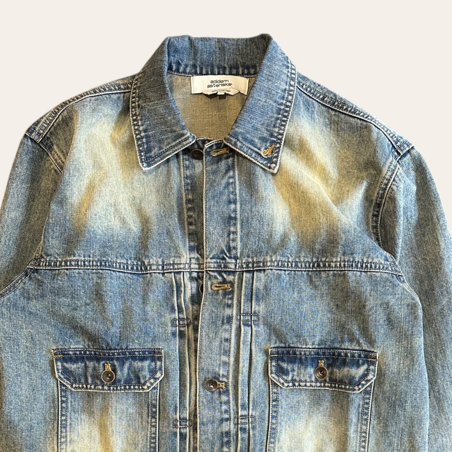 Adidem Asterisks Denim Jacket Size L