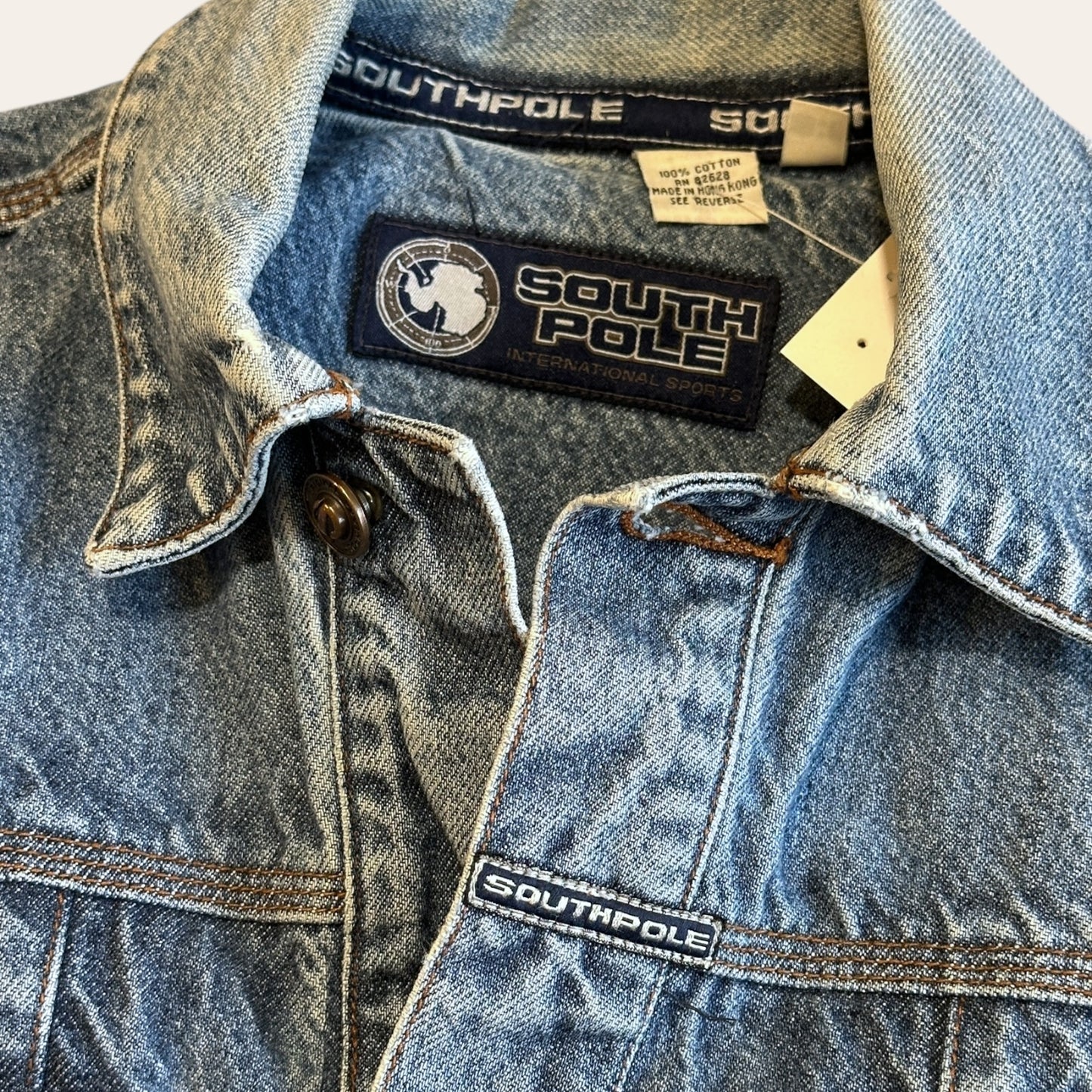South Pole Denim Jacket Size M