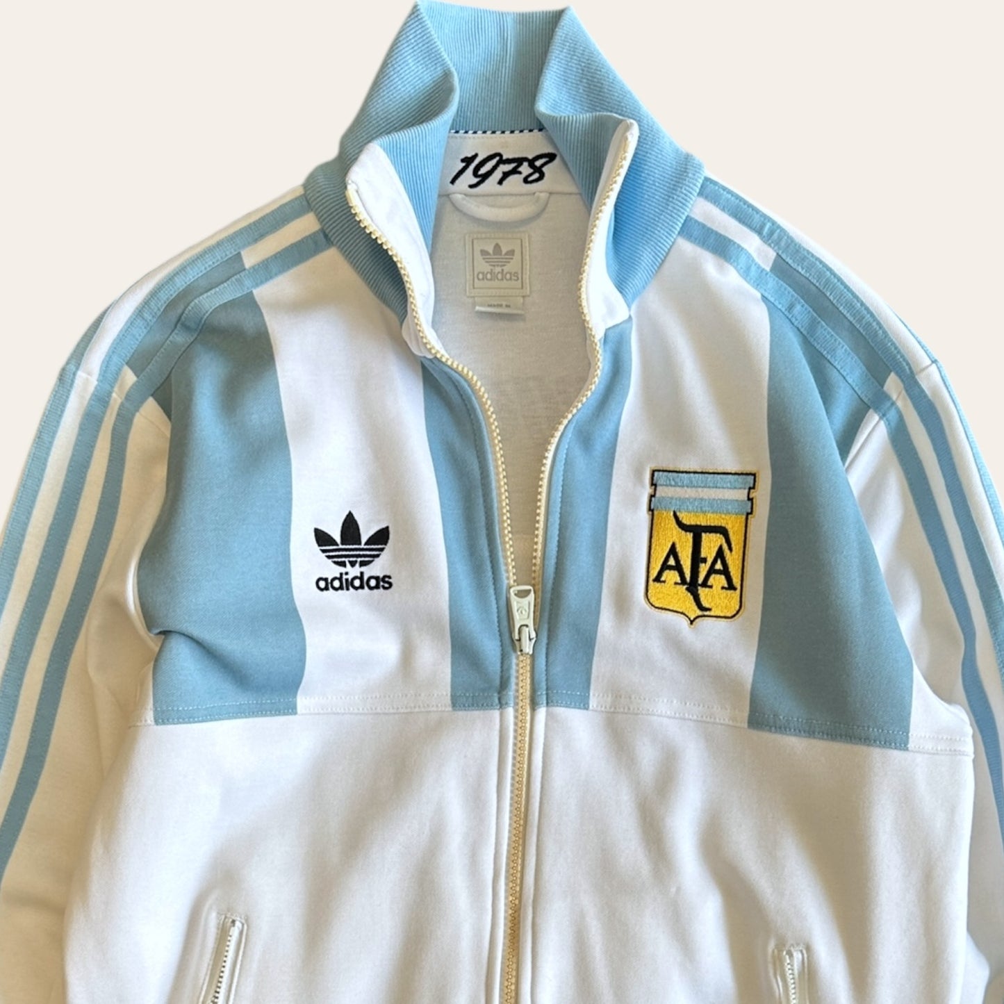 2010 Adidas Argentina Track Jacket Size S