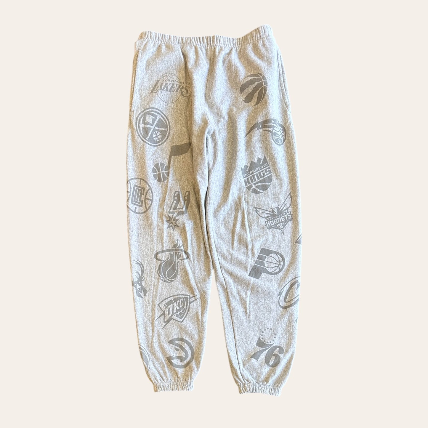 OVO X NBA Sweatpants Grey Size XL