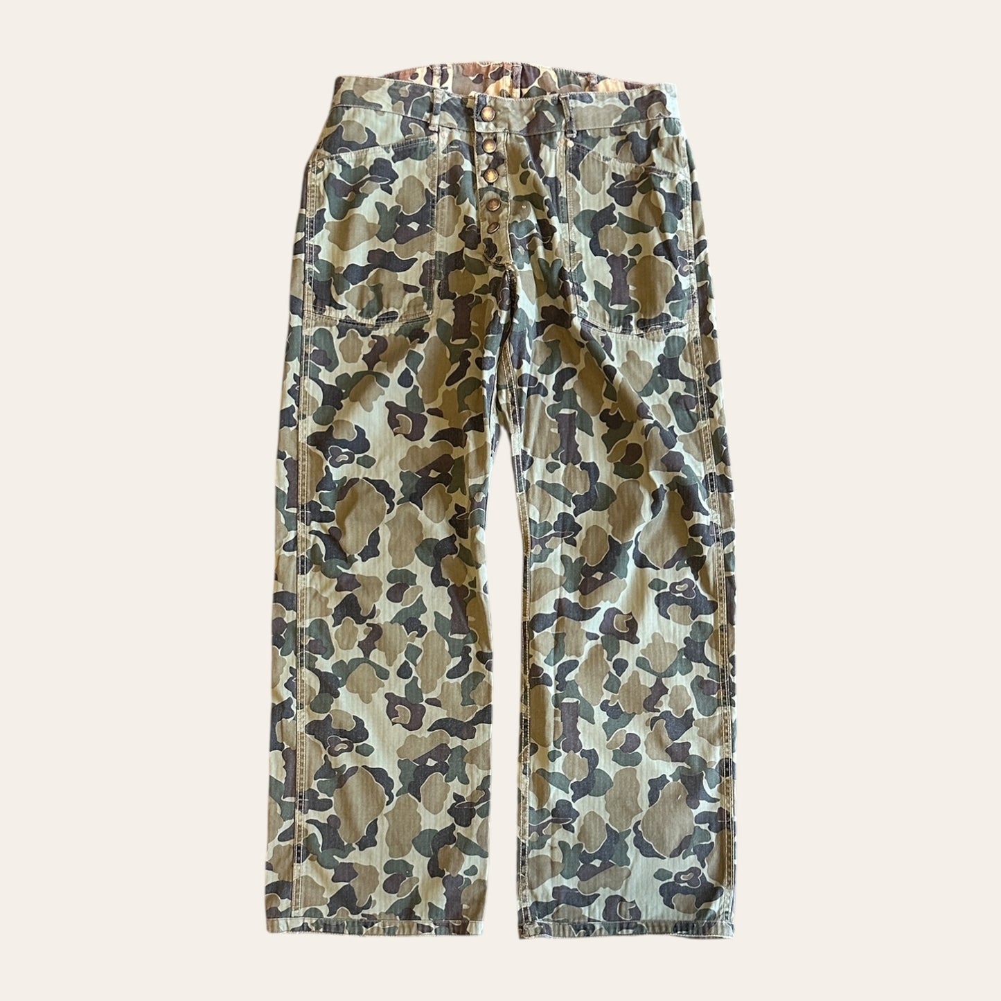 Kapital Reversible Camo Pants Size 1