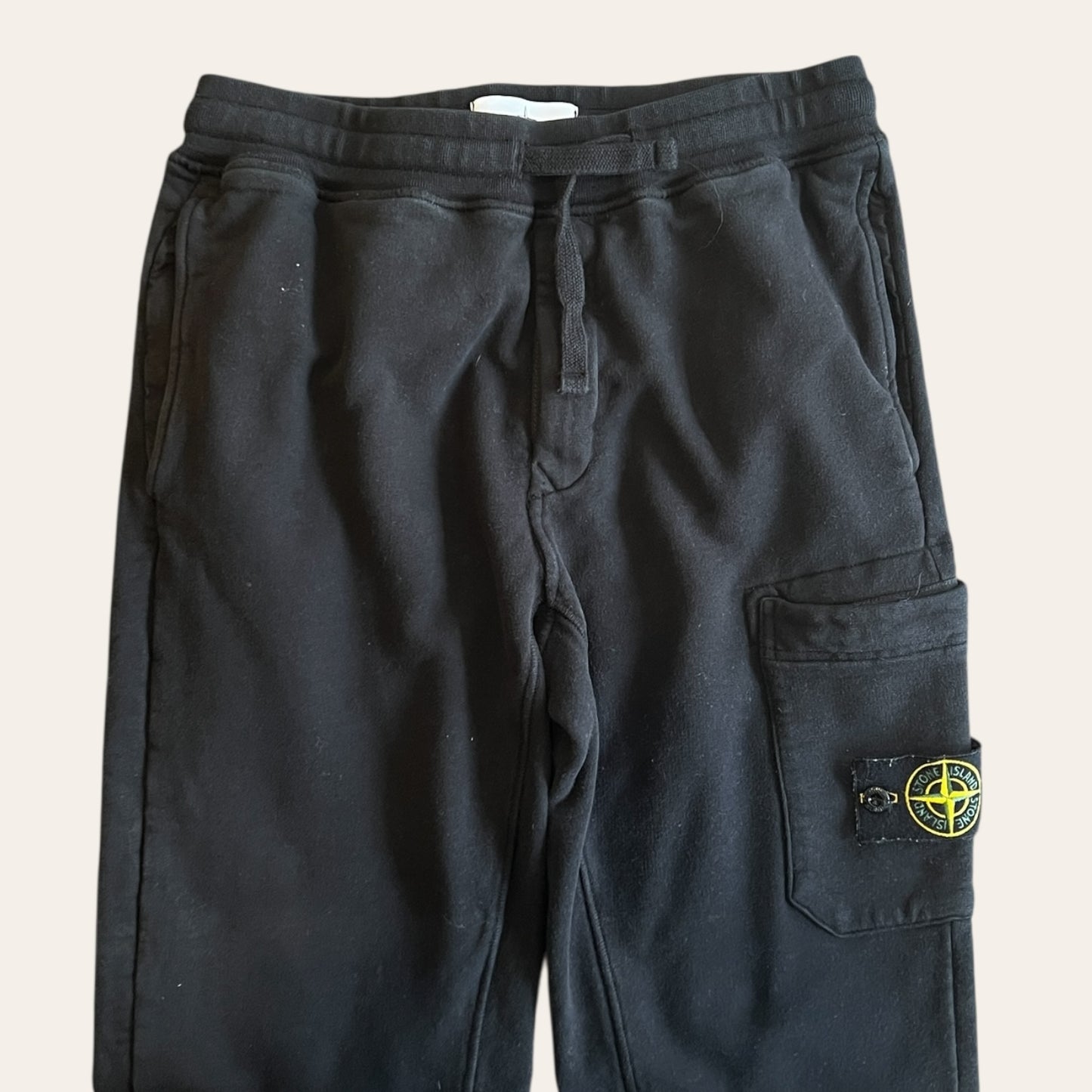 Stone Island Sweatpants Black Size S