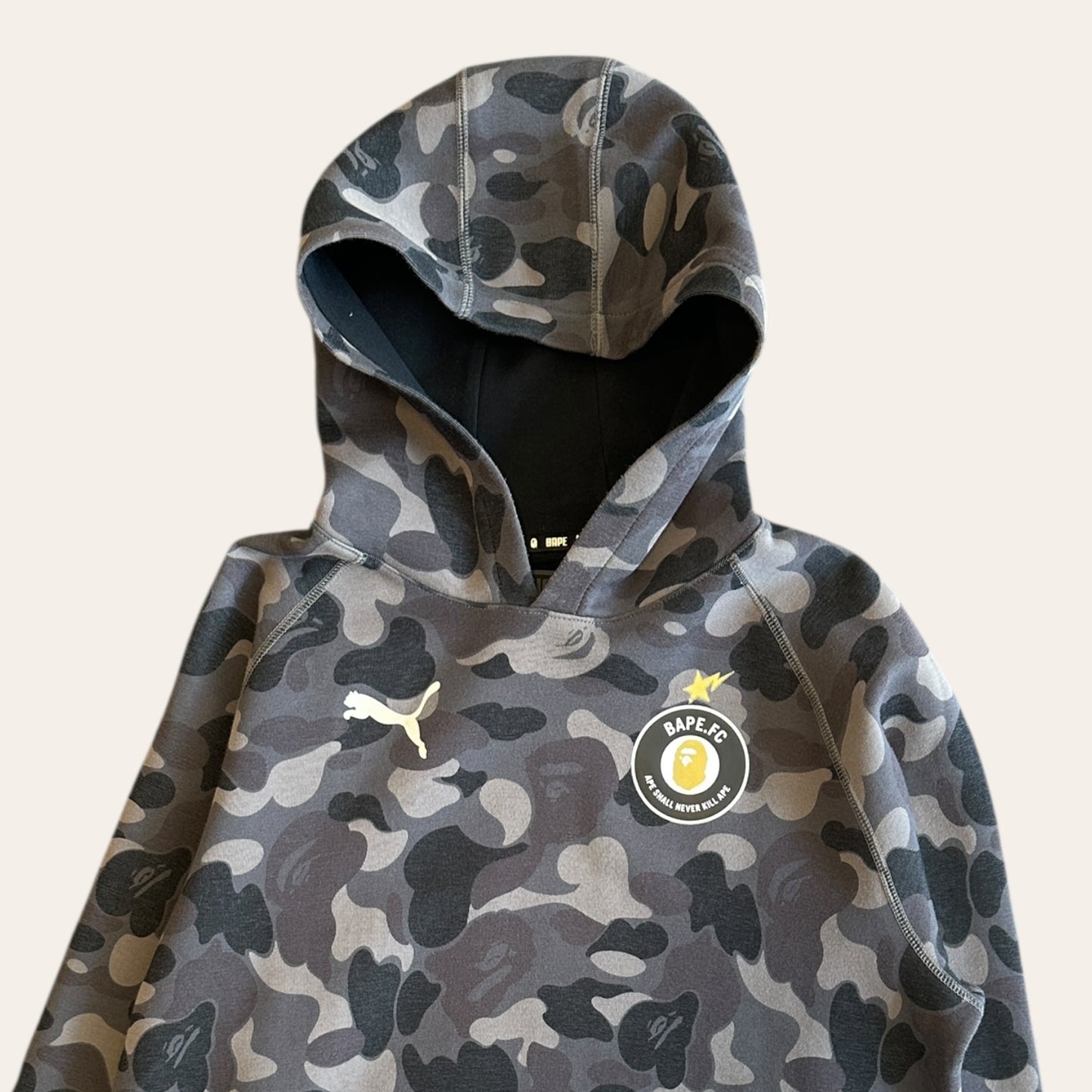 Bape Puma Hoodie Size M