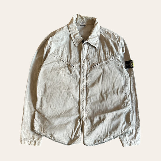 2003 Stone Island Brushed Cotton Overshirt Size XL