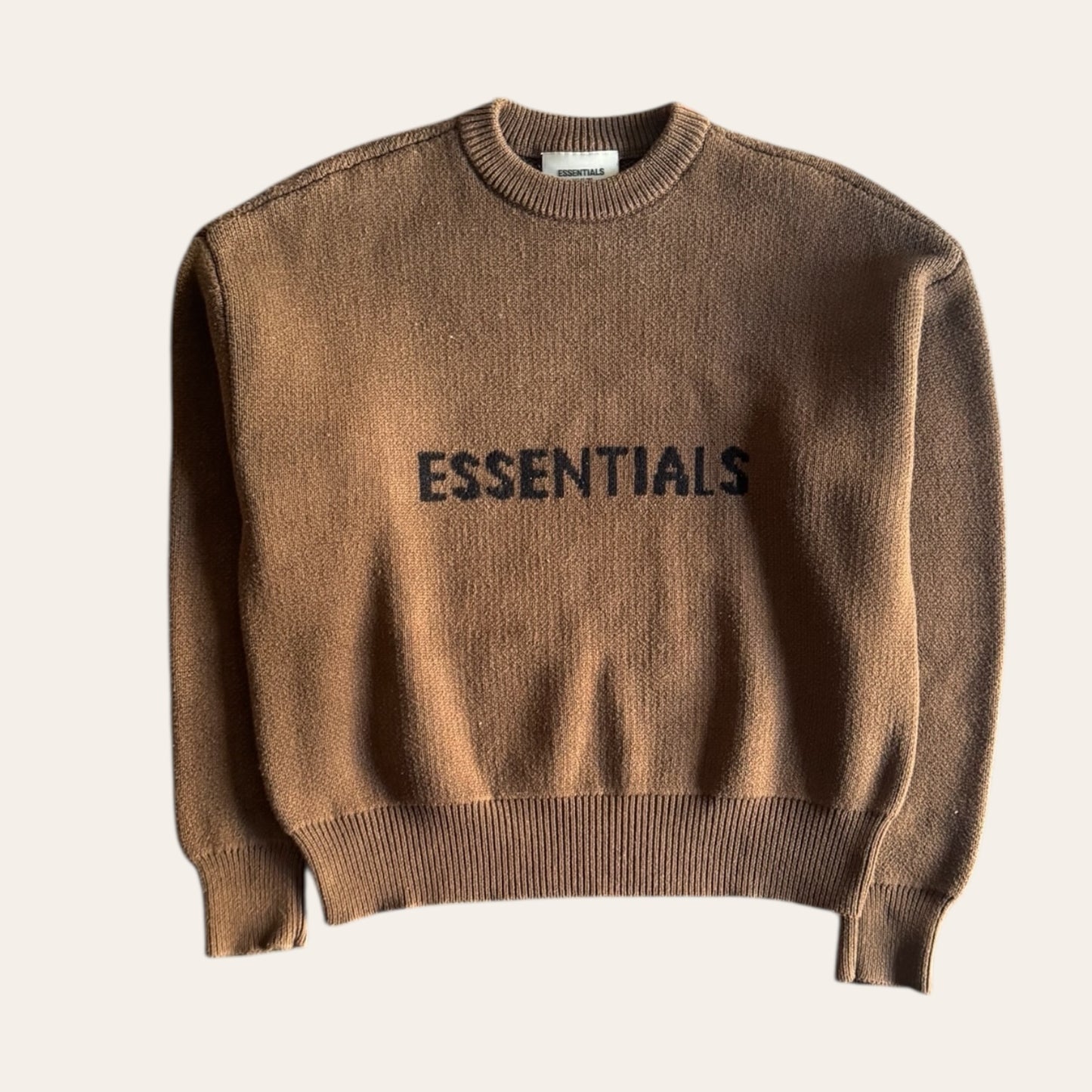 Essentials Kintted Brown Sweater Size XXS