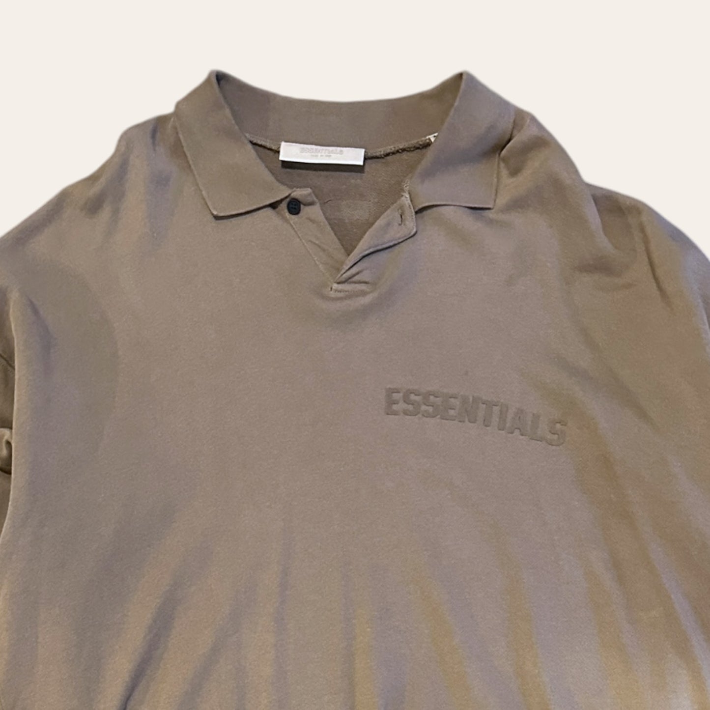 Essentials Long Sleeve Polo Size XL