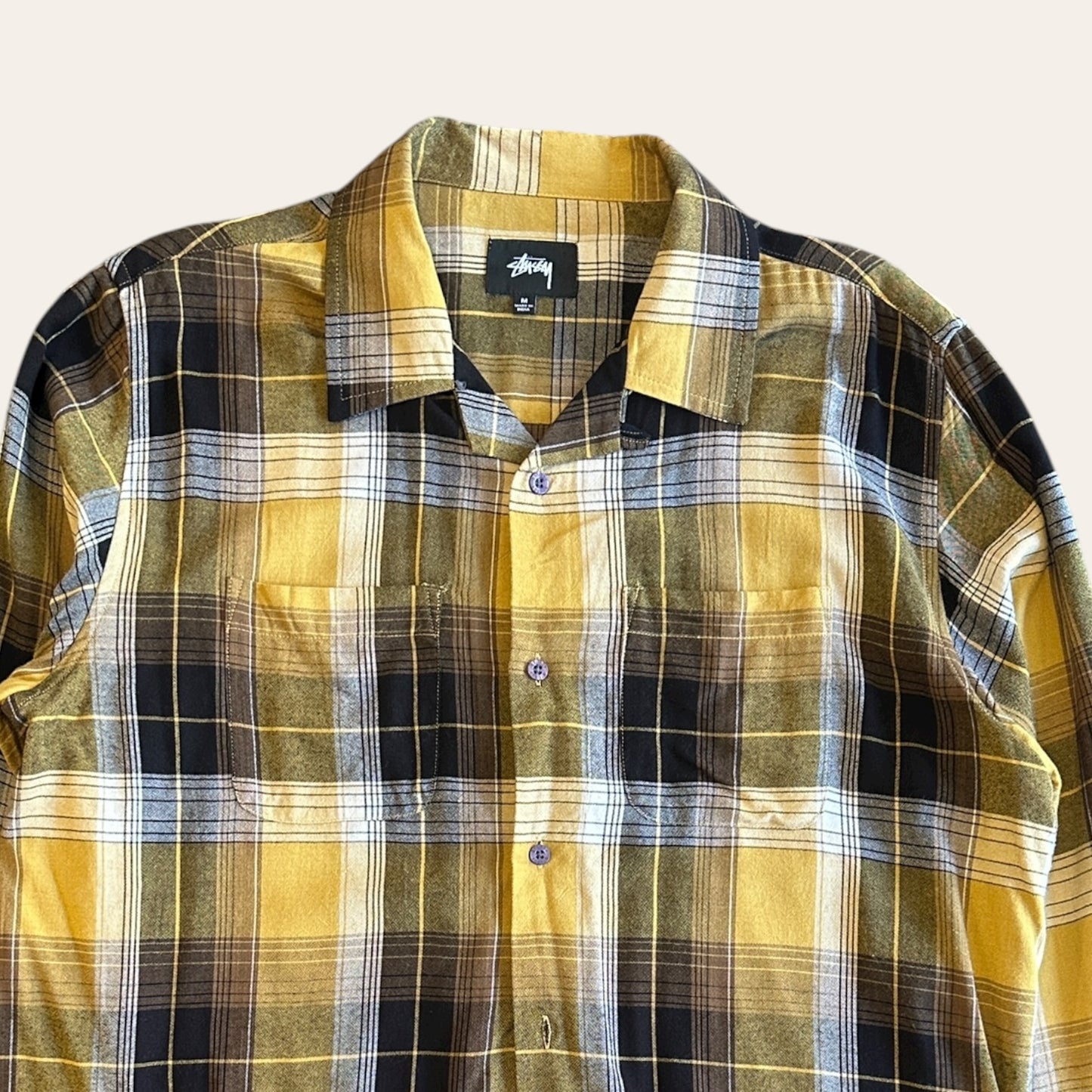 Stussy Shirt Yellow Size M