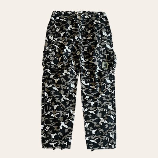 Bape Digi Camo Cargo Pants Size XL
