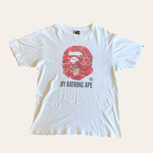 90s Bape Cherry Tee Size M