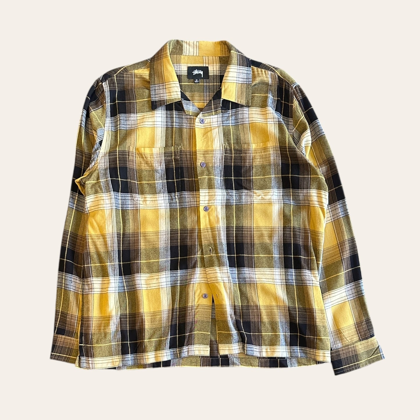 Stussy Shirt Yellow Size M