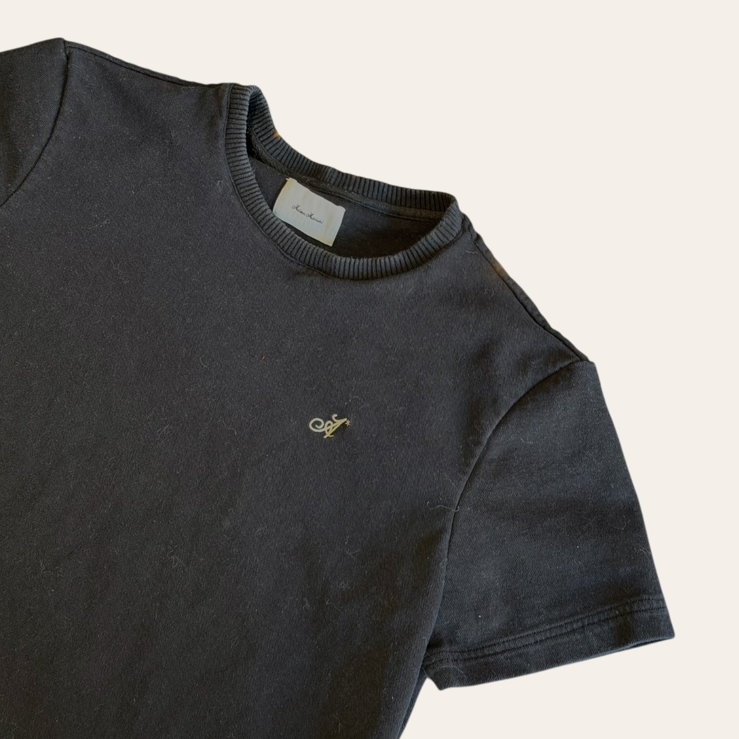 Adidem Asterisks Black Tee Size M