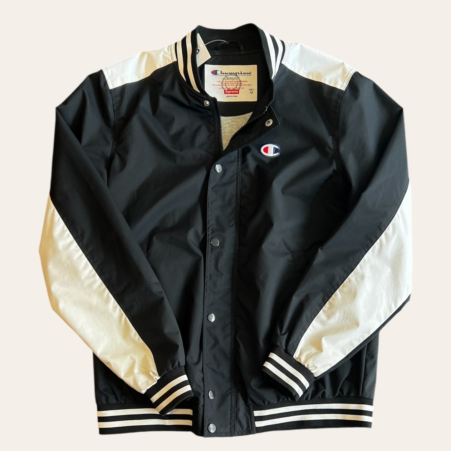 SS14 Supreme x Champion Warm Up Jacket Size M