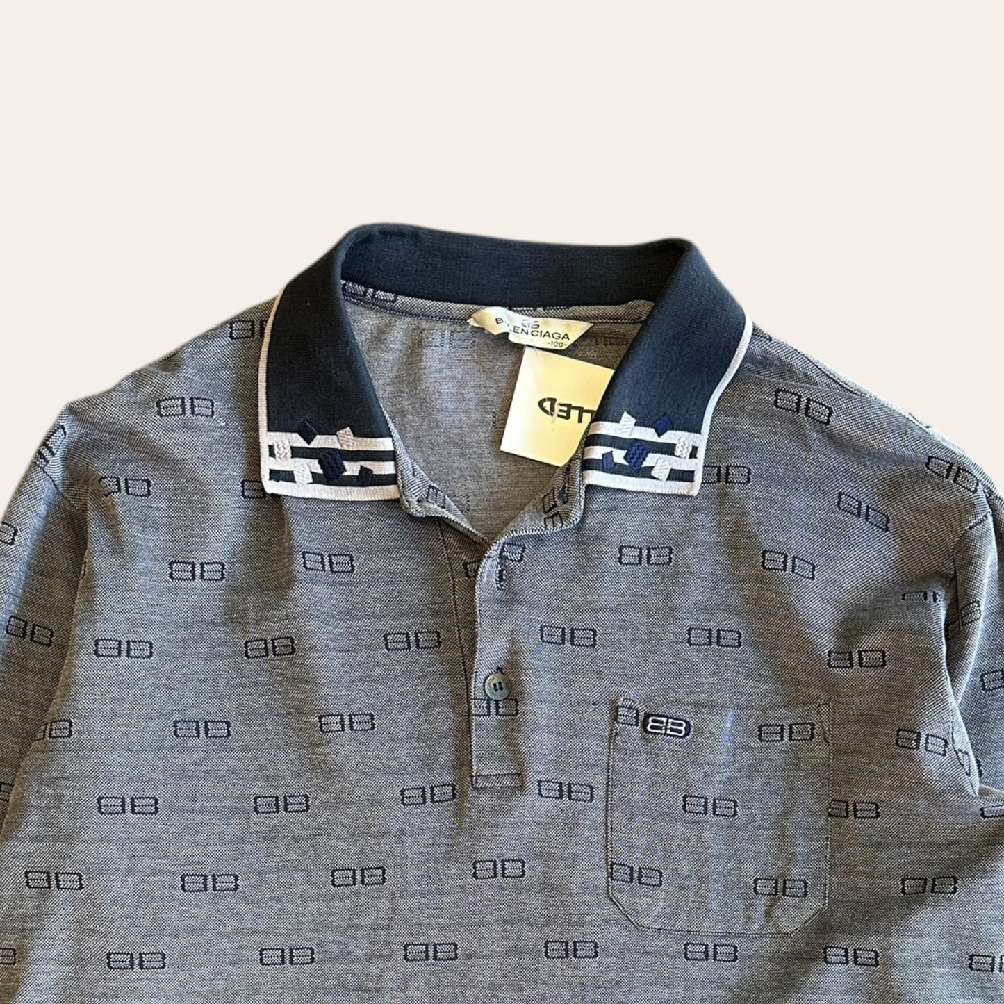 Balenciaga Long Sleeve Polo Size M
