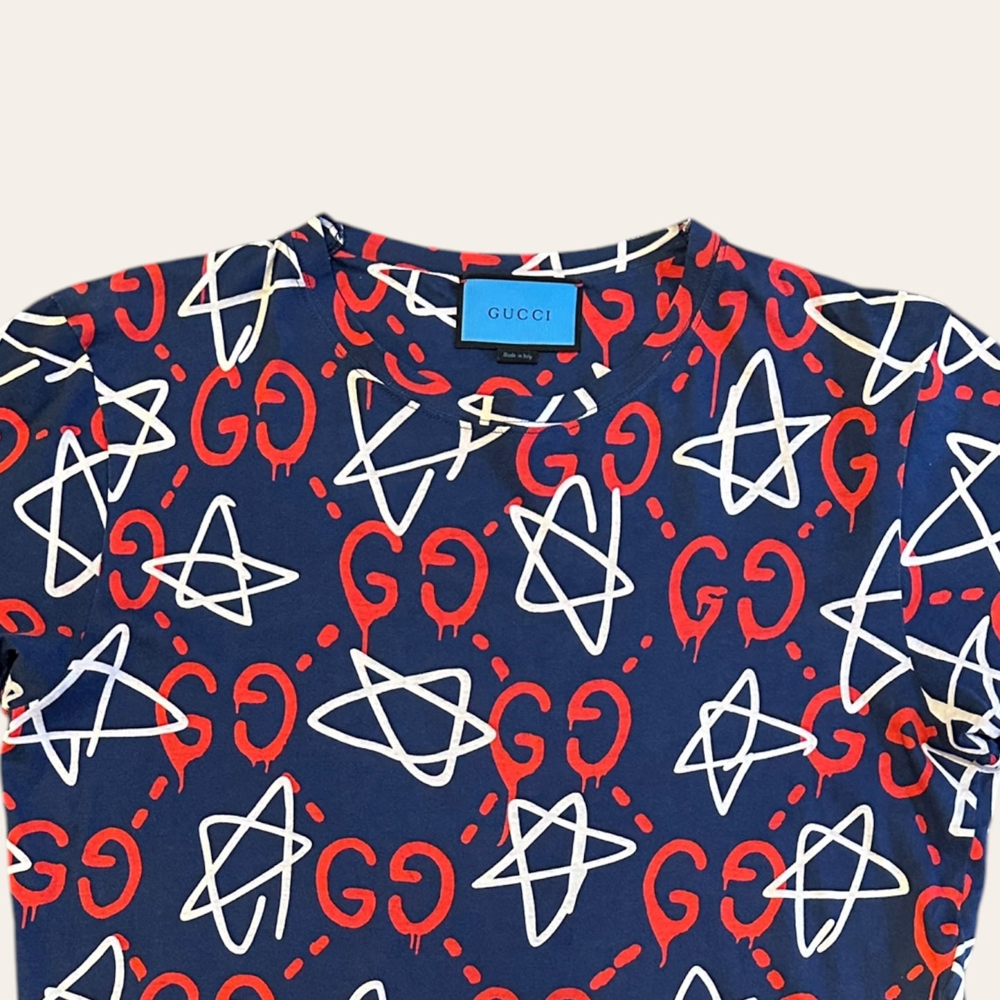 Gucci AOP Tee Size L
