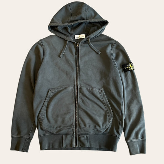 Stone Island Zip Up Hoodie Size L