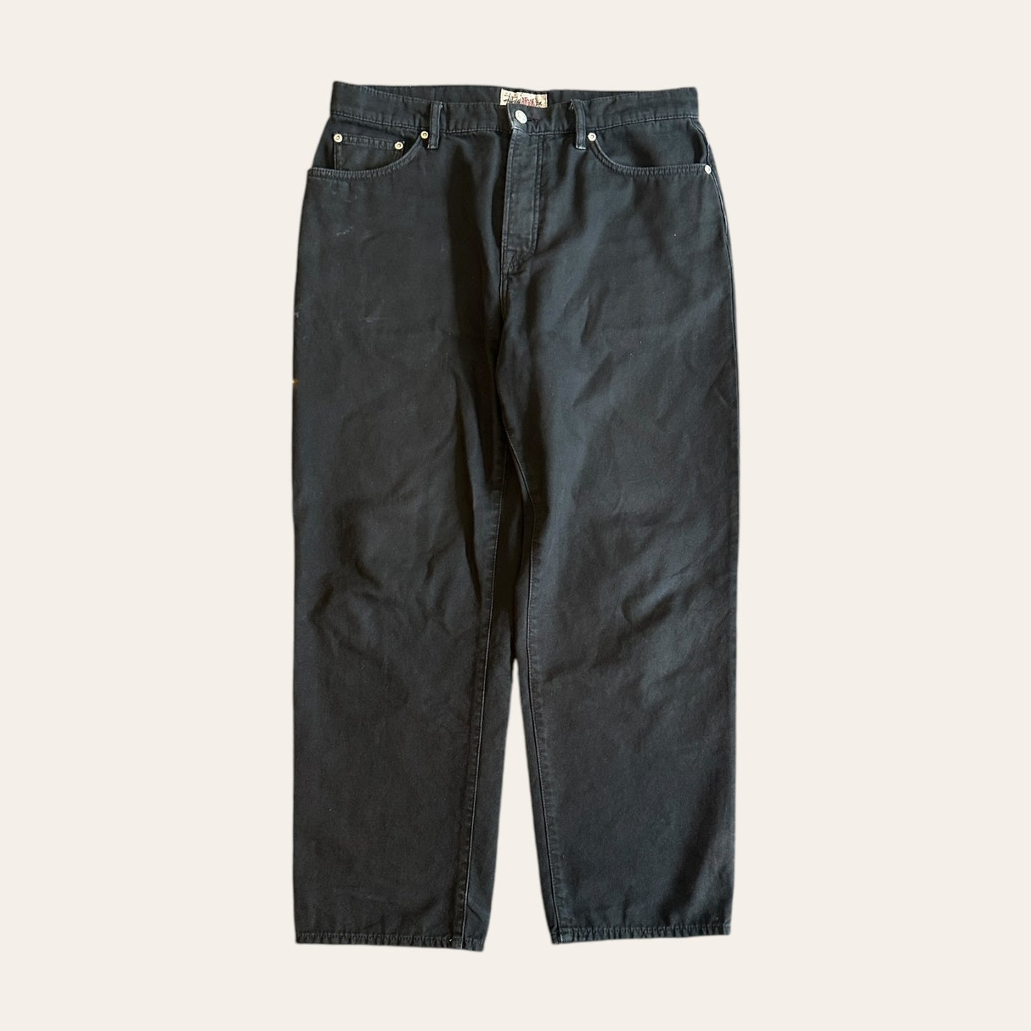Stussy Big Ol Jeans Black Size 32