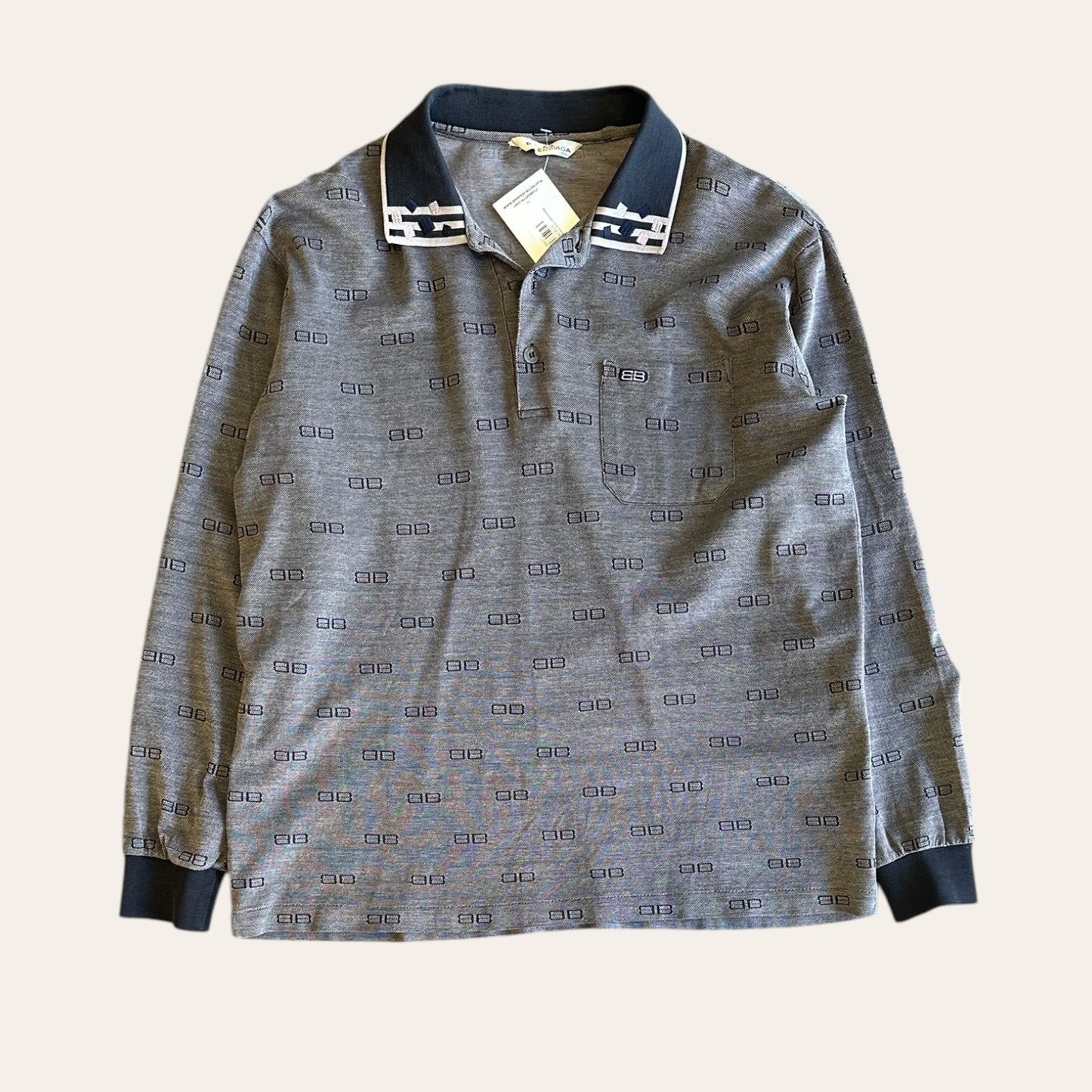 Balenciaga Long Sleeve Polo Size M