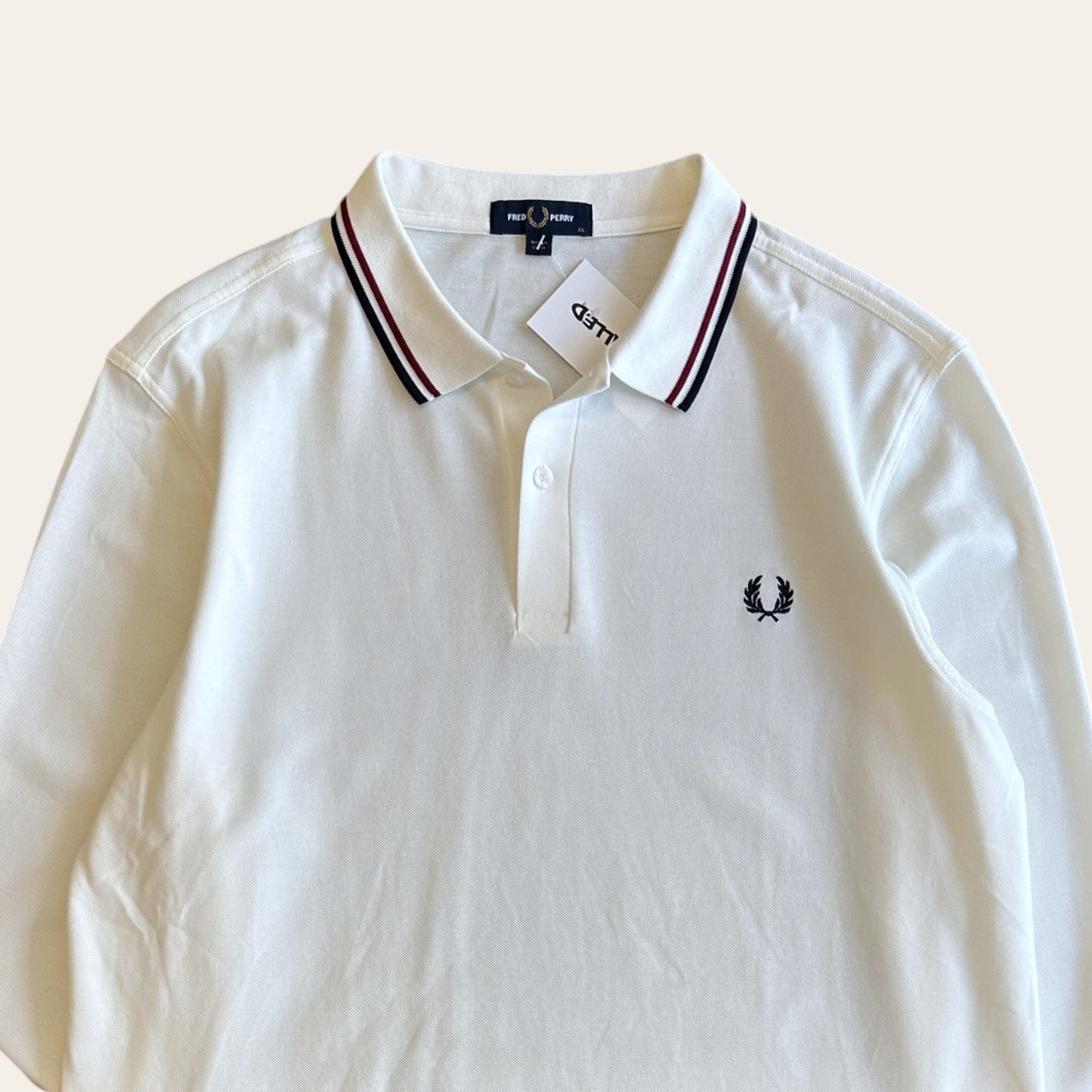 Fred Perry Long Sleeve Polo Size XL