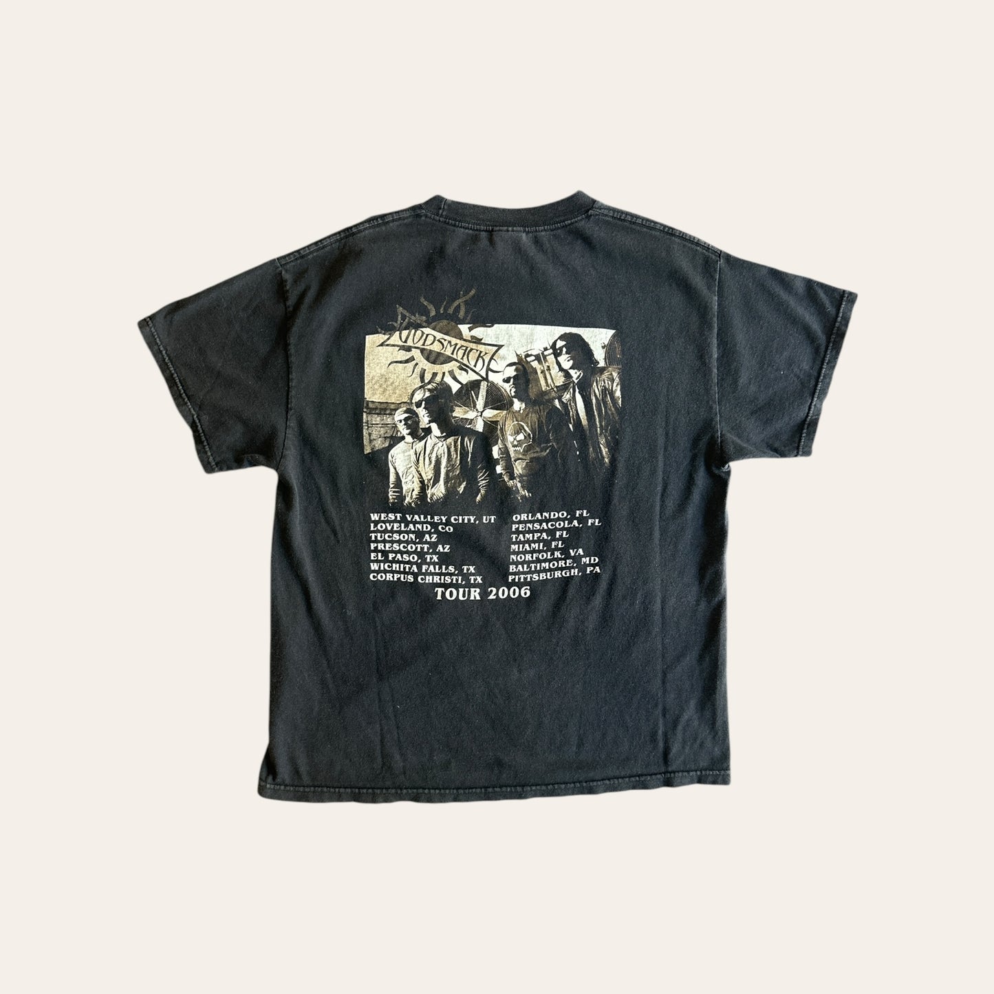 06' Godsmack Tour Tee Black Size L