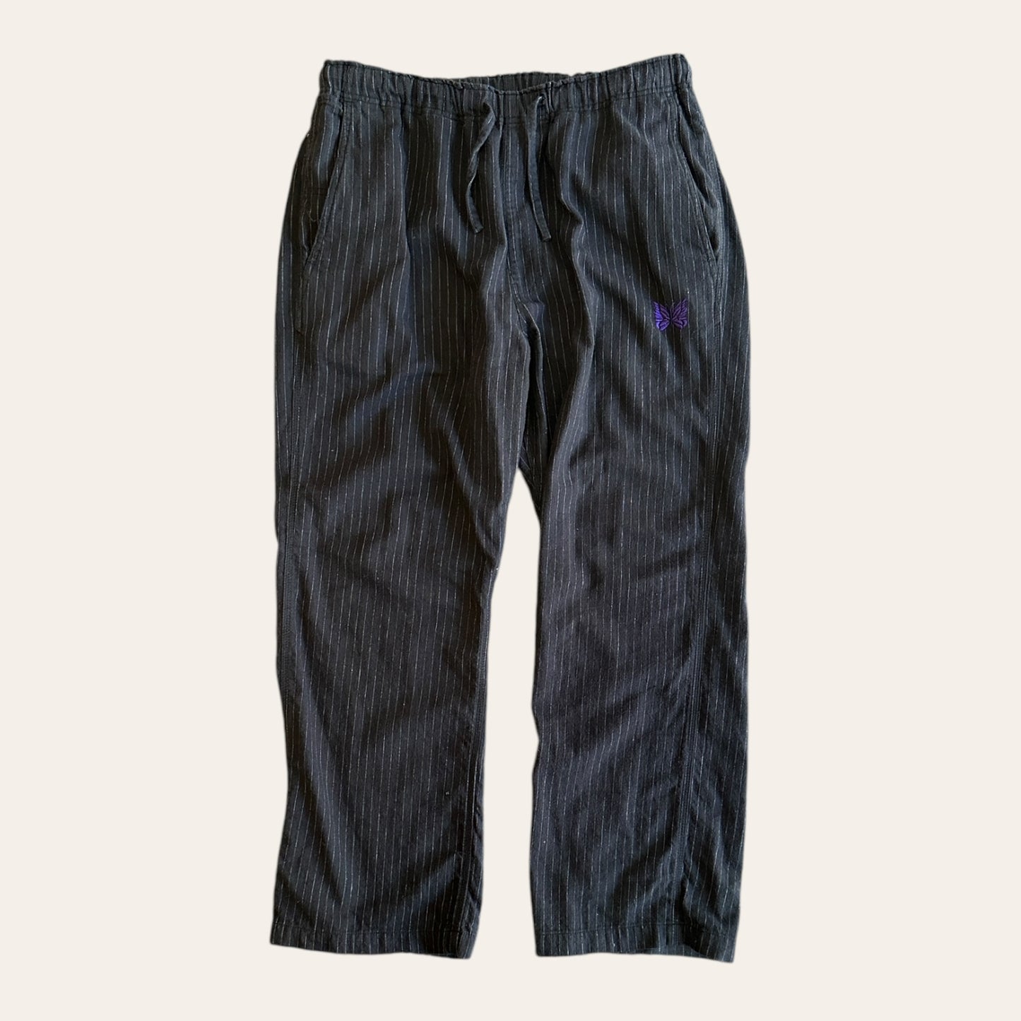 Needles Linen Pinstripe Pant Size M