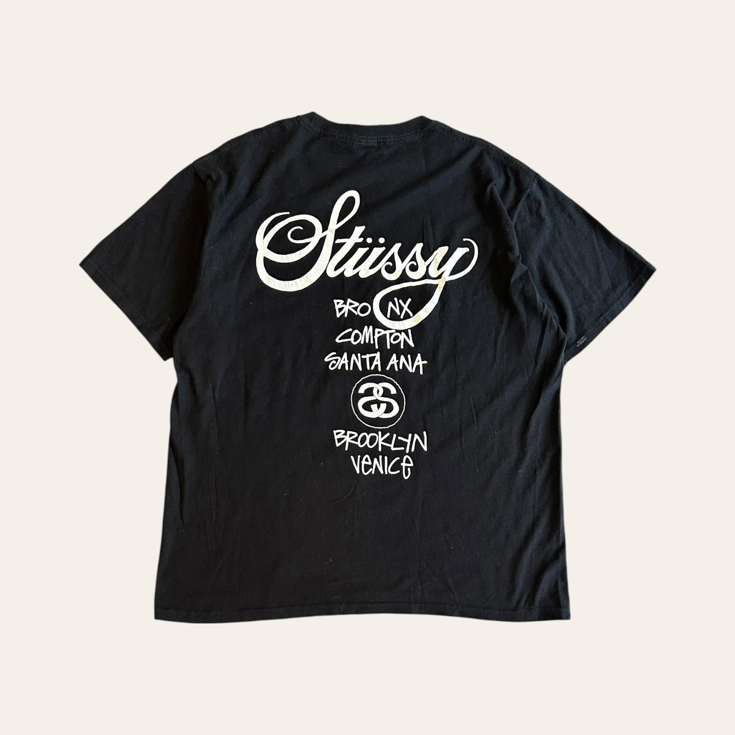 Stussy Tour Tee Black Size L