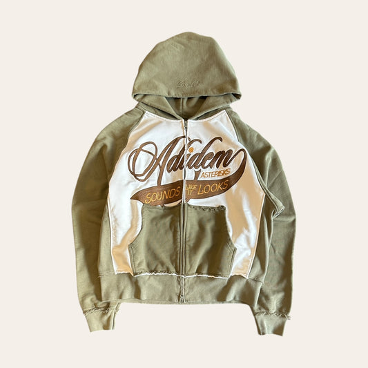 Adidem Asterisks Sounds Zip Hoodie Size XL