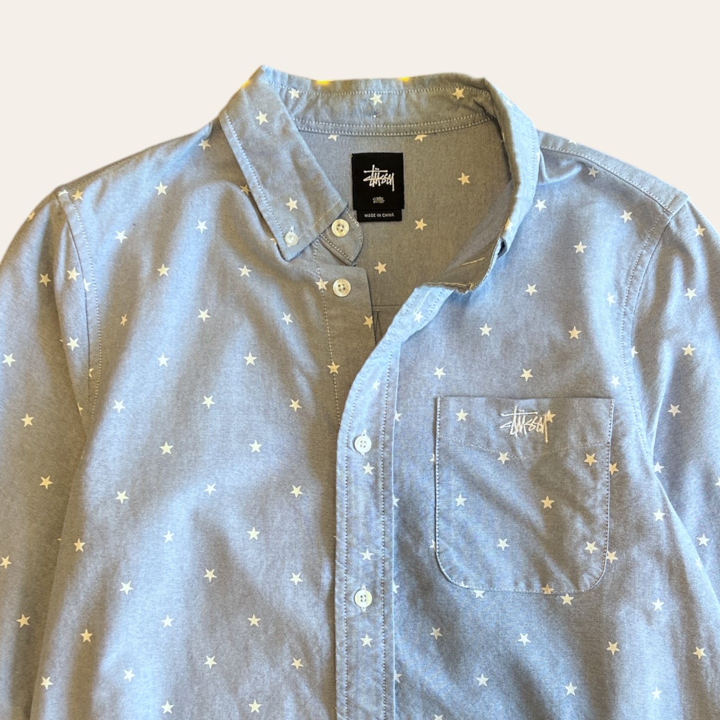 Stussy Stars Shirt Size S