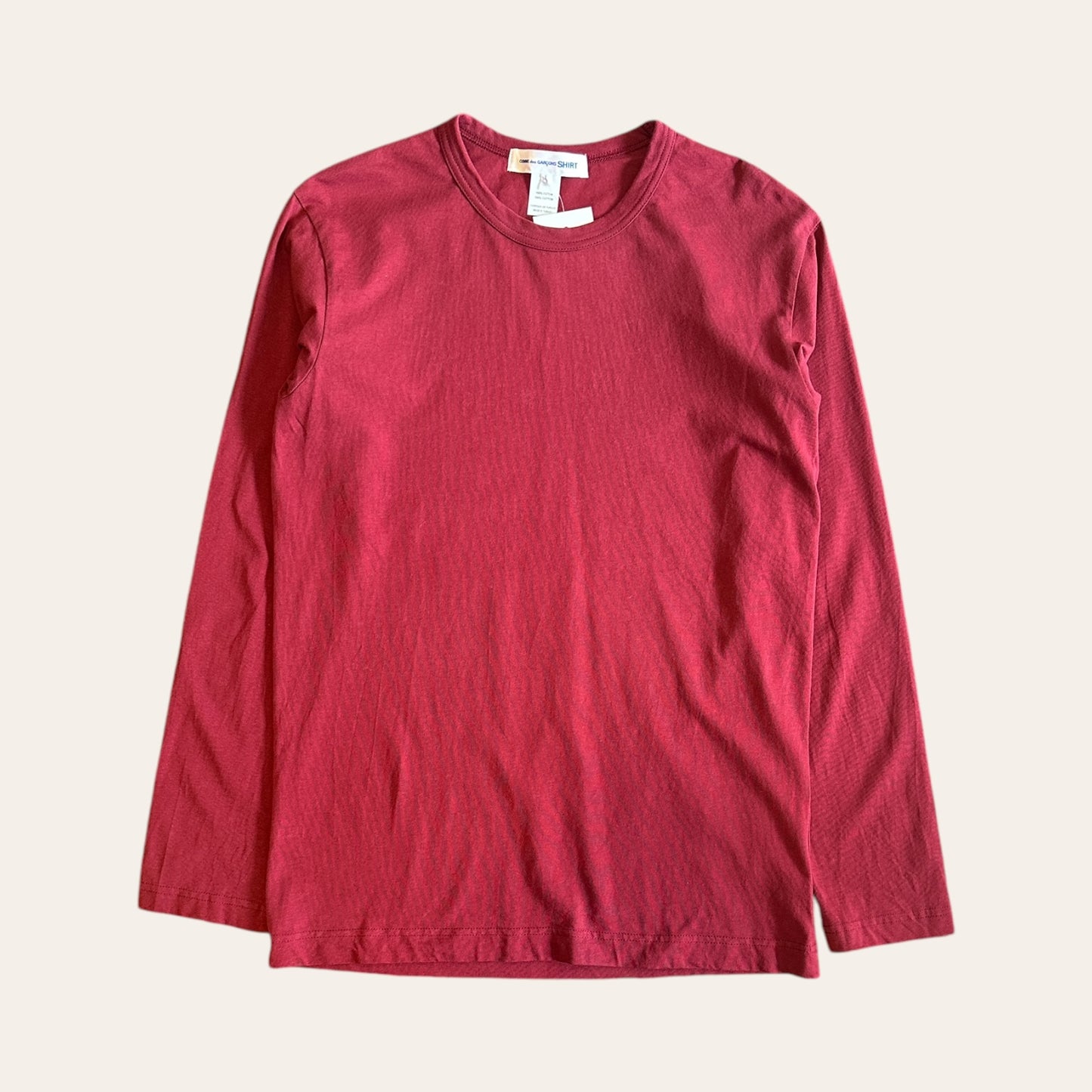 CDG Shirt Long Sleeve Size L