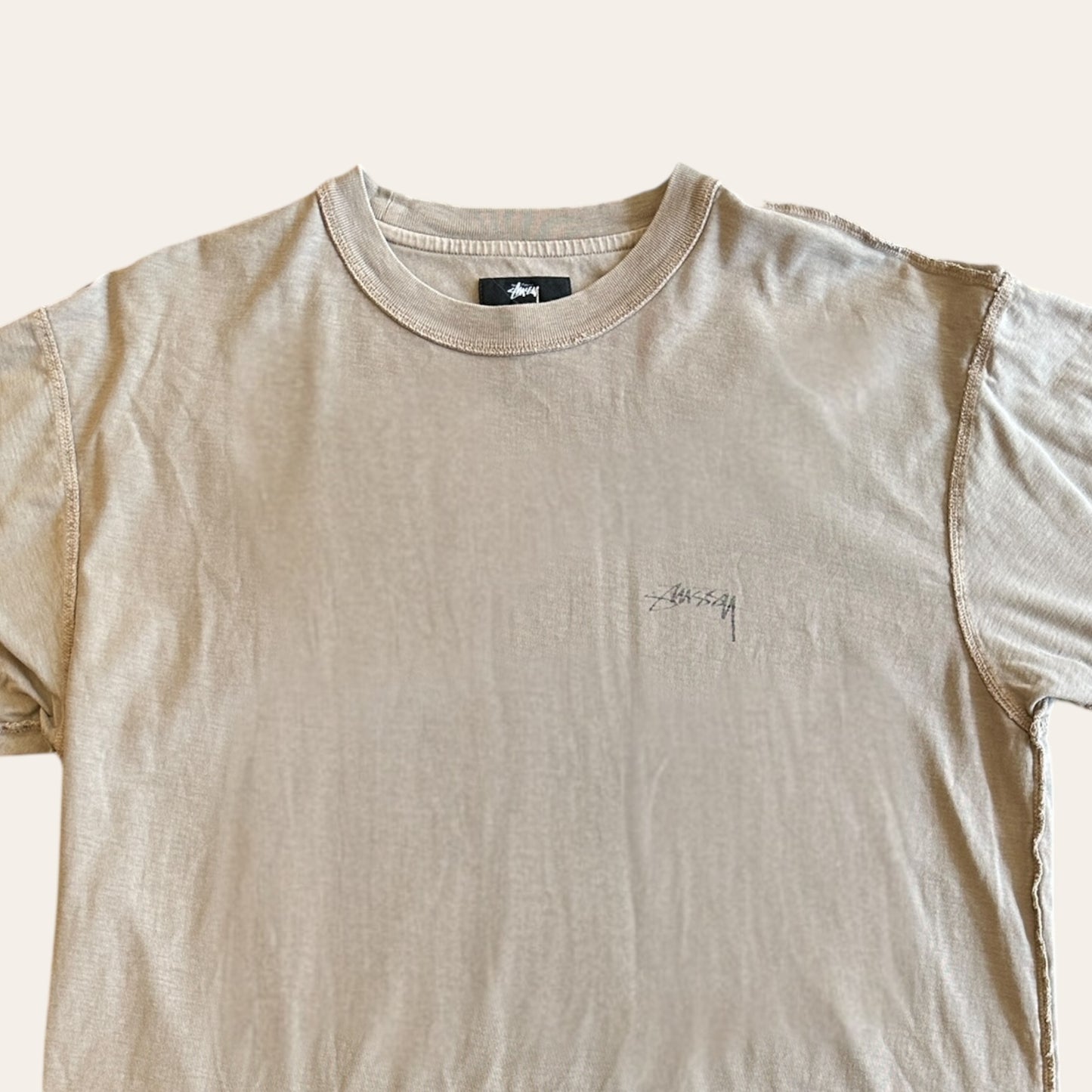 Stussy Reverse Tee Brown Size M