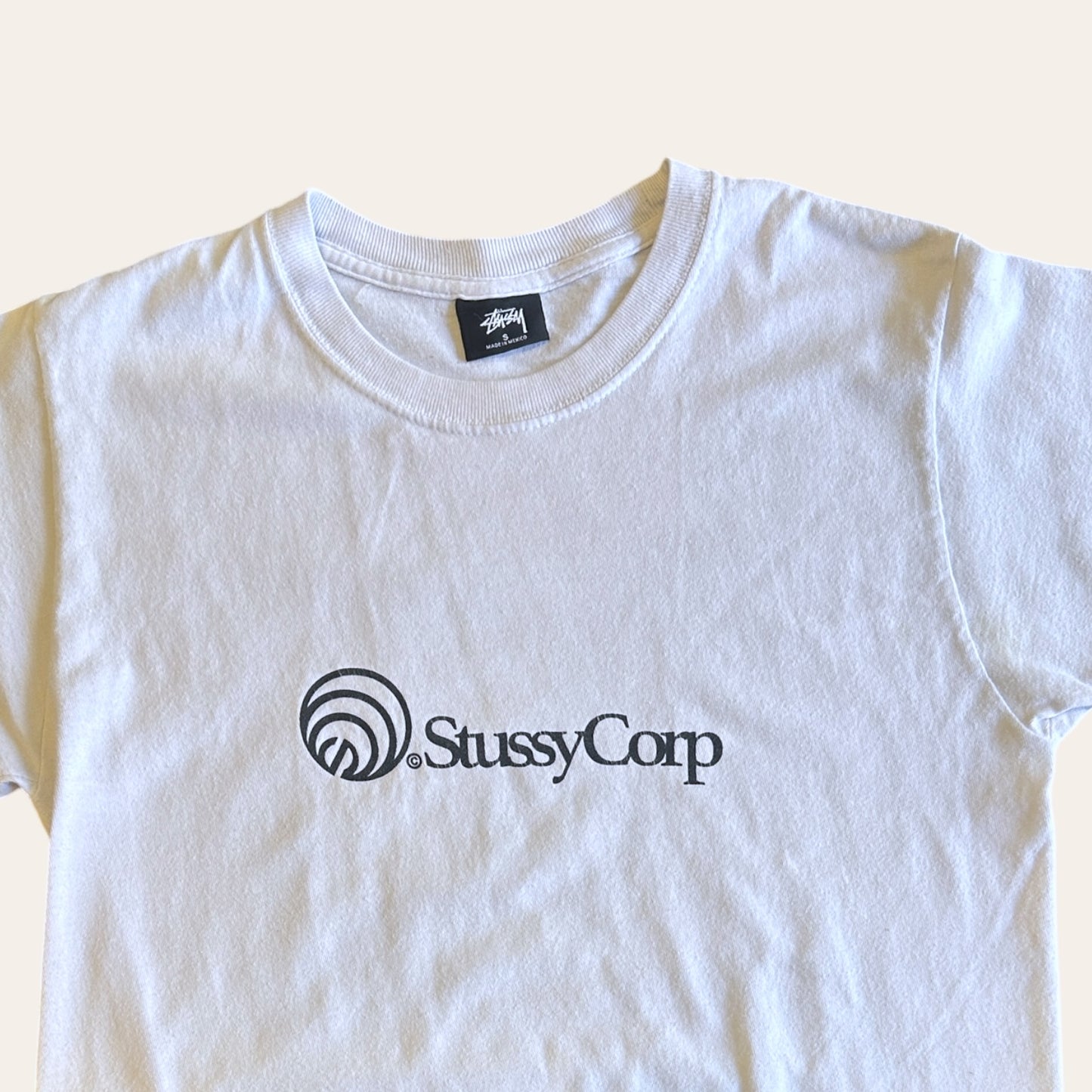Stussy Corp Tee Cropped Size S