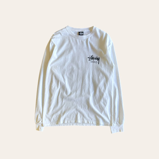 Stussy Toronto Longsleve White Size M