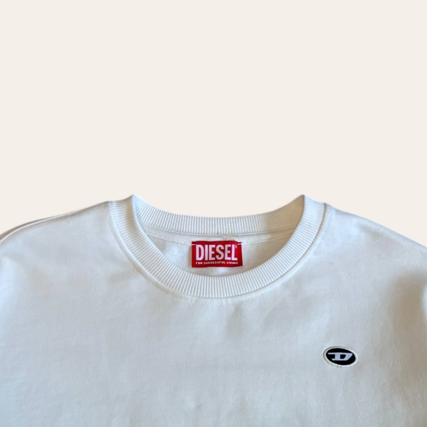 Diesel Sweater White Size L