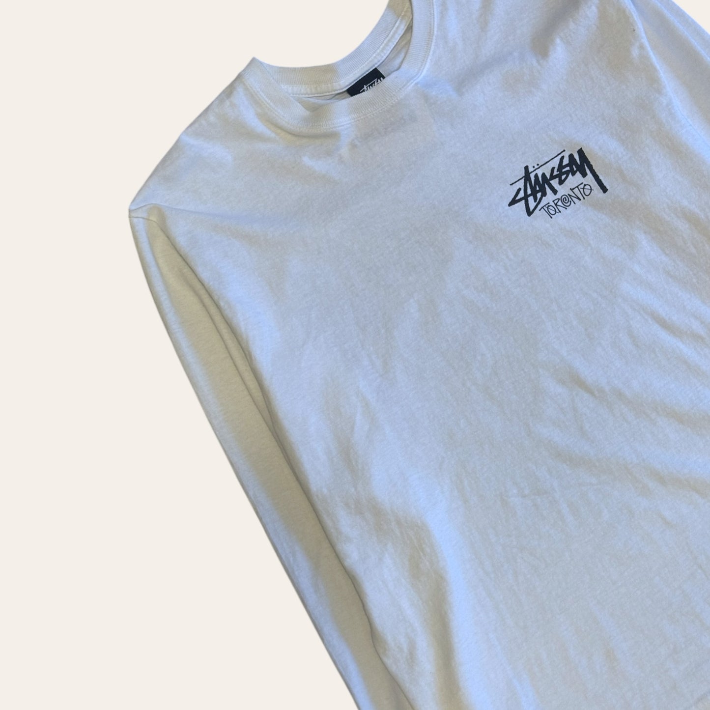 Stussy Toronto LS White Size L