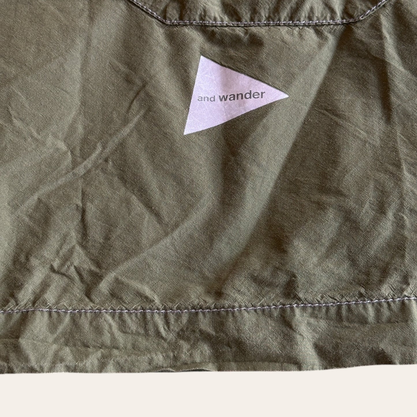 And Wander Typewriter Pullover Size S