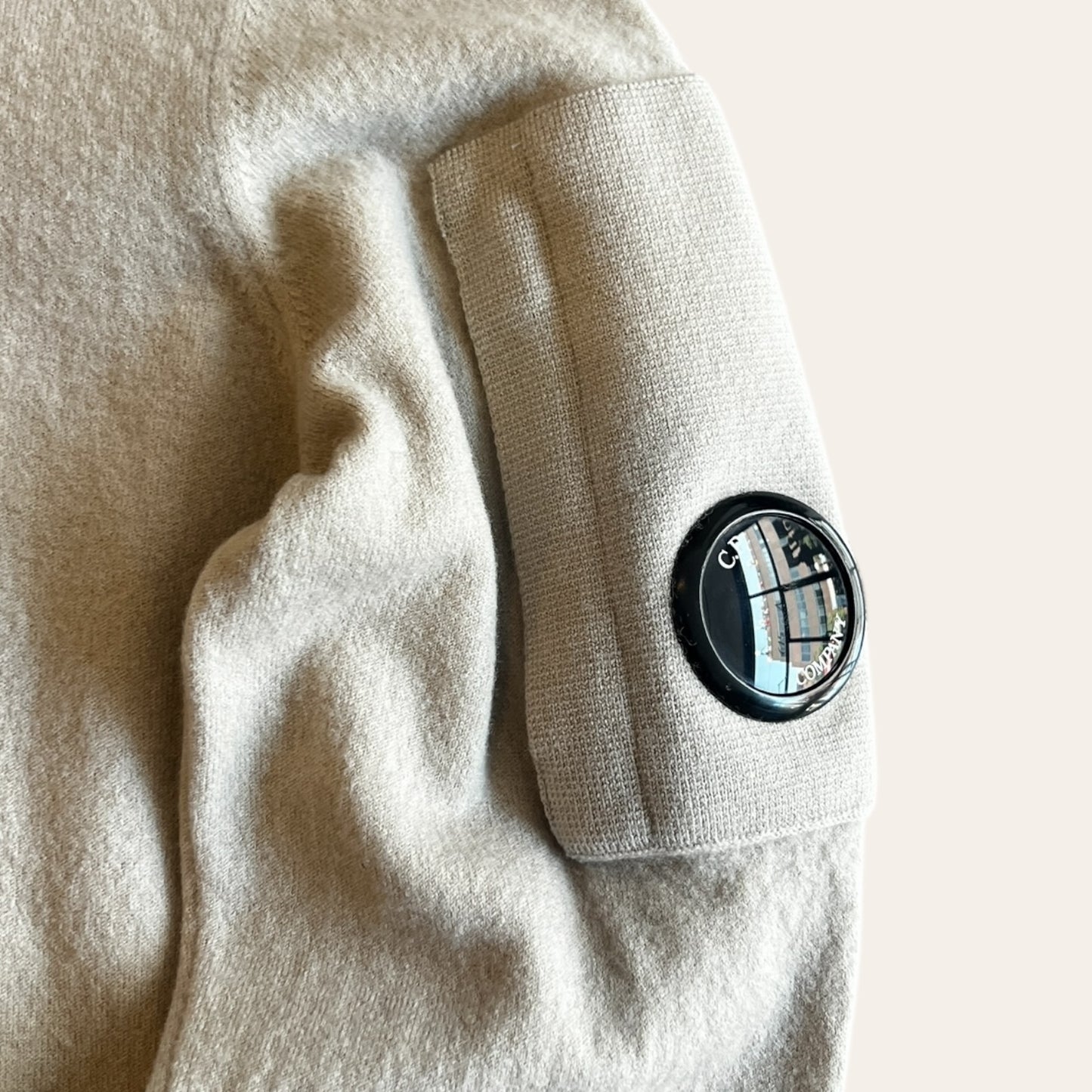 CP Company Knit Wool 1/4 Zip Size 50