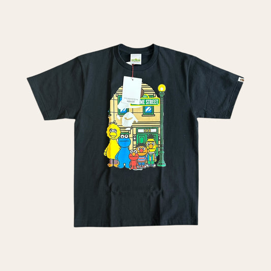 Brand New Bape Sesame Street Tee Size M