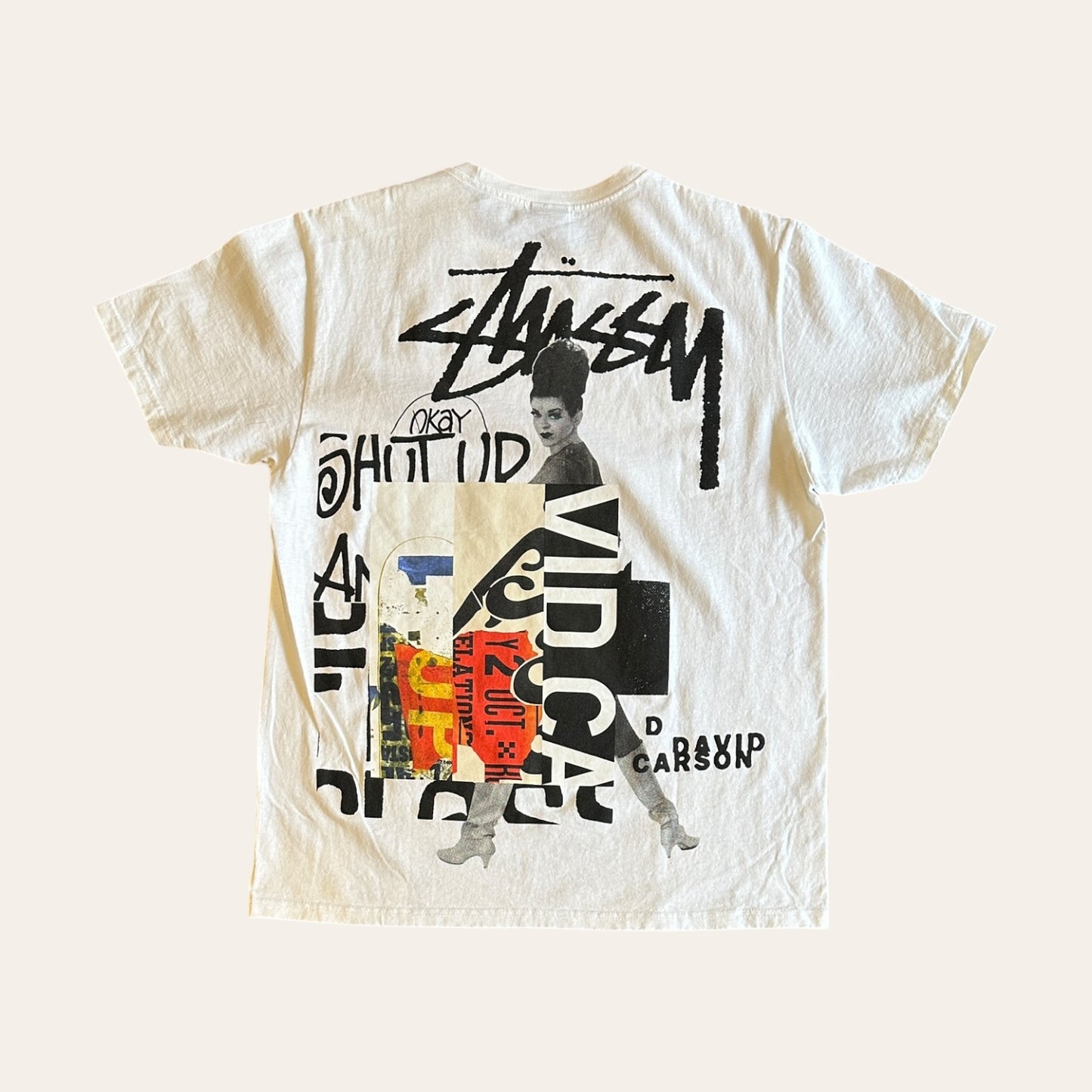 Stussy David Carson Tee Size M