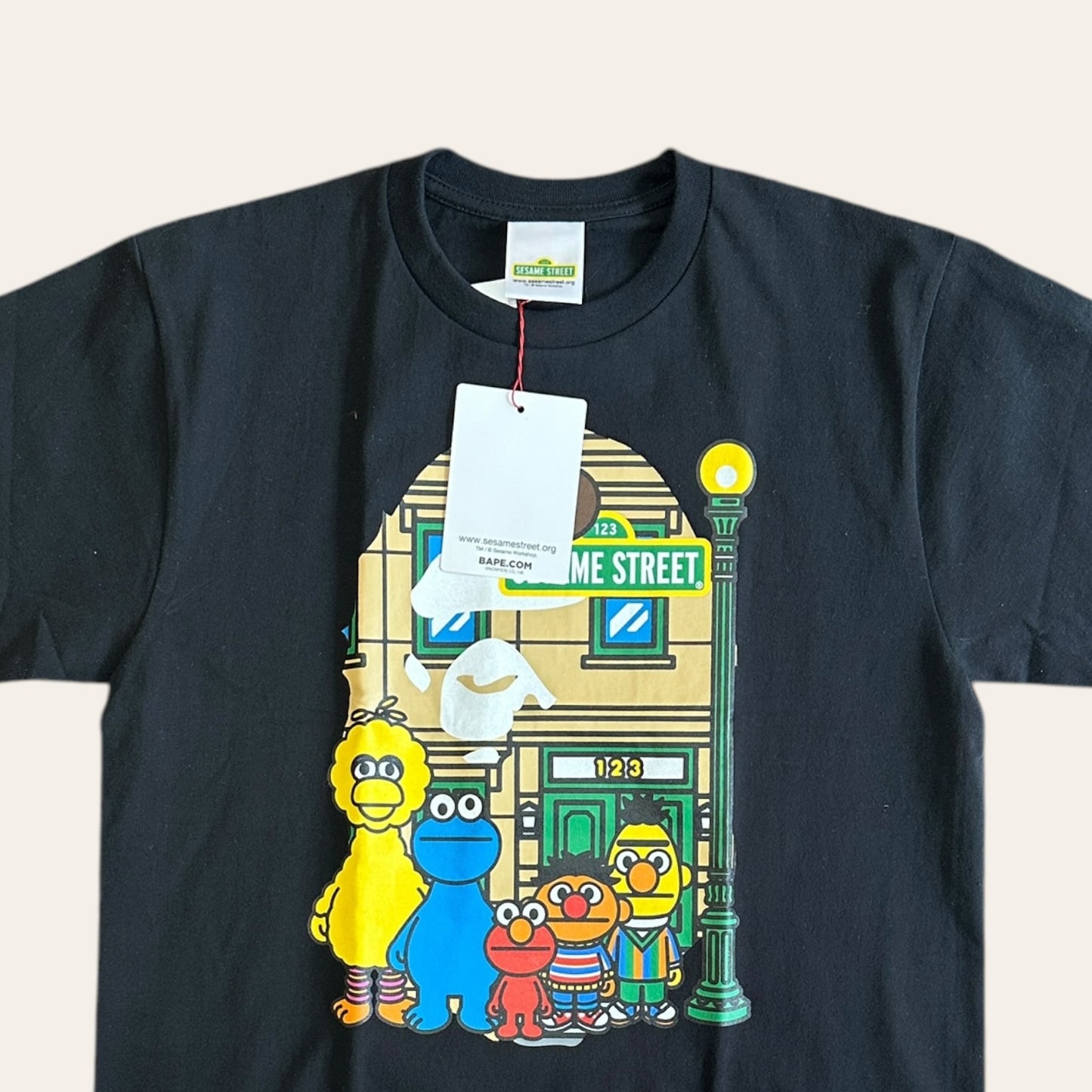Brand New Bape Sesame Street Tee Size M