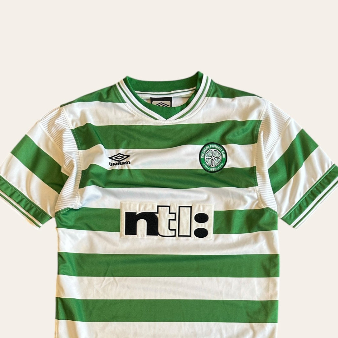 99' Umbro Celtics Home Kit Size L