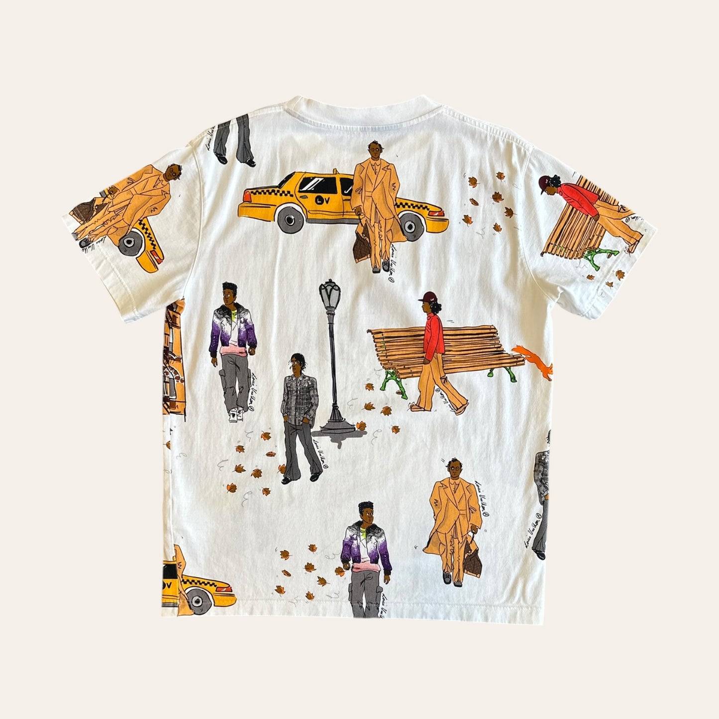 Louis Vuitton New Walkers Tee Size M