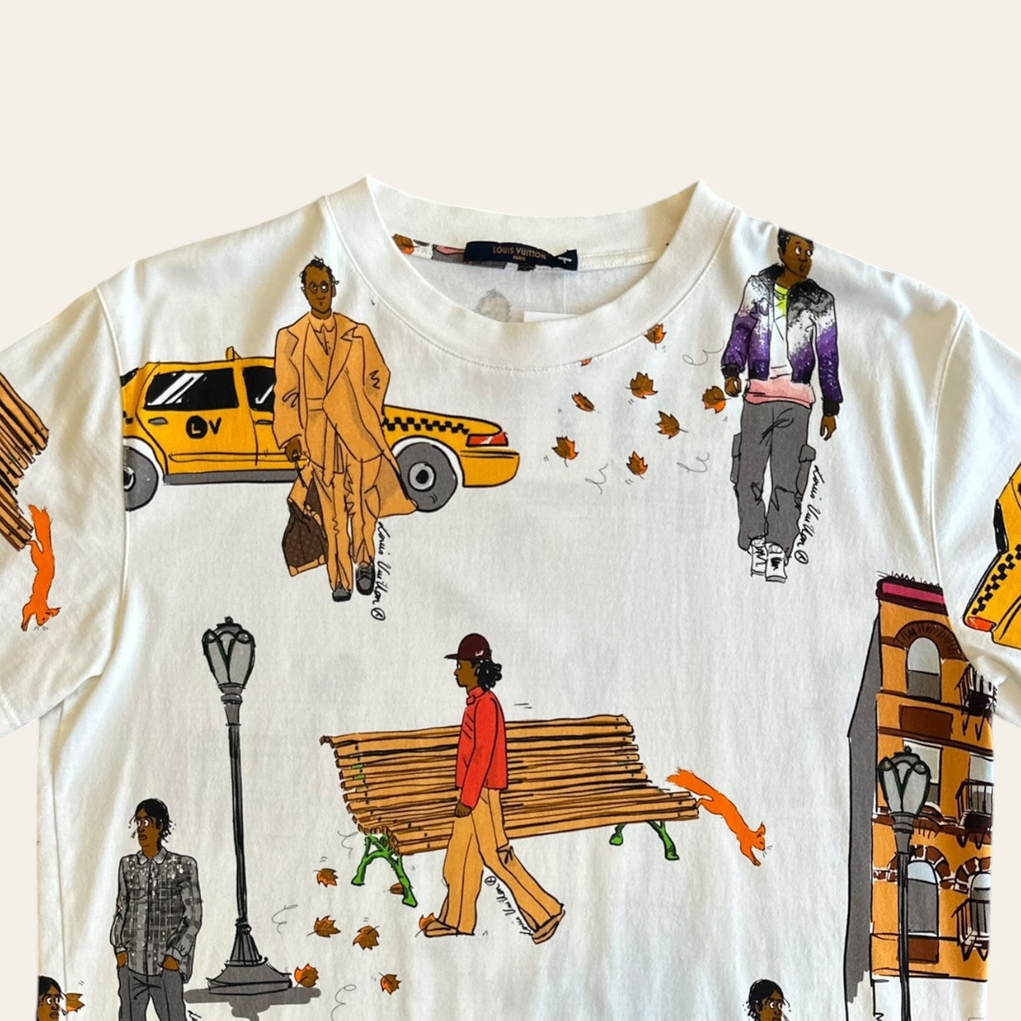 Louis Vuitton New Walkers Tee Size M