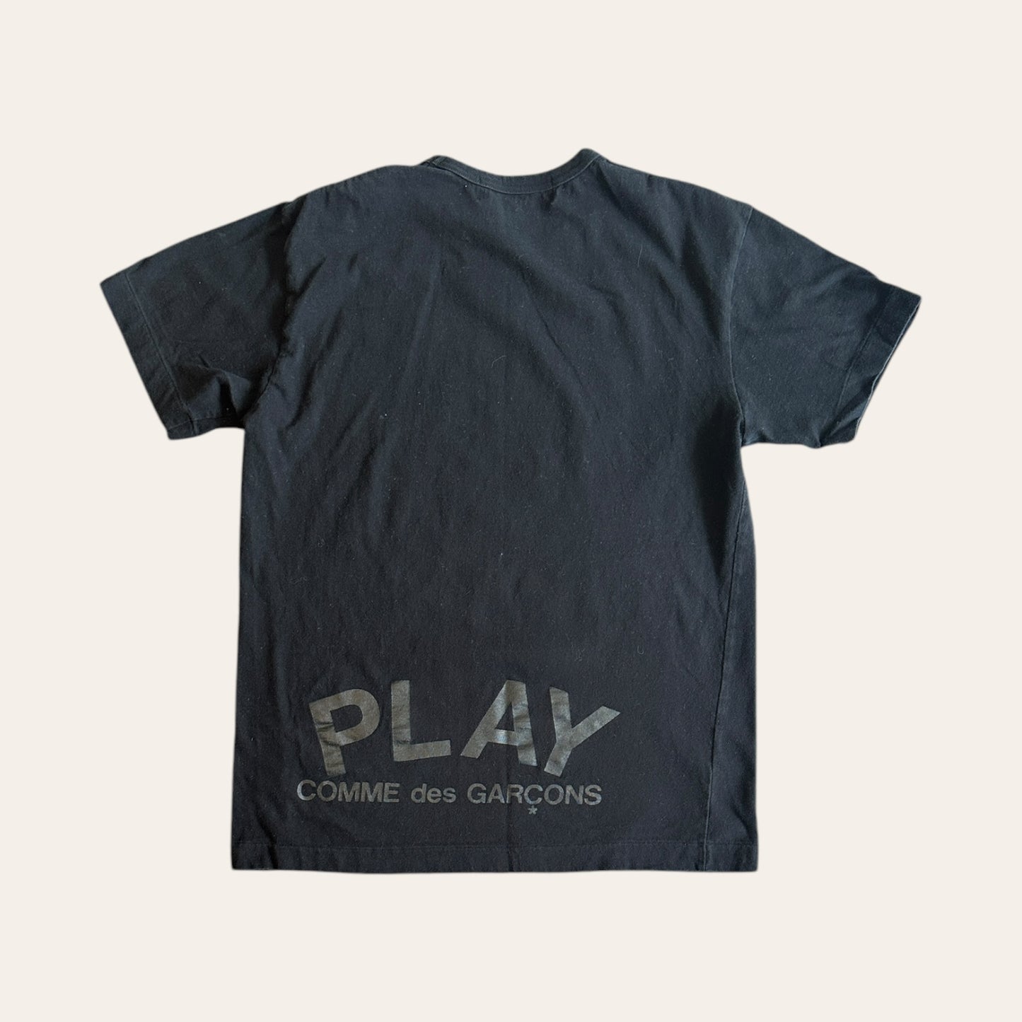 CDG Black Heart Tee Size XL