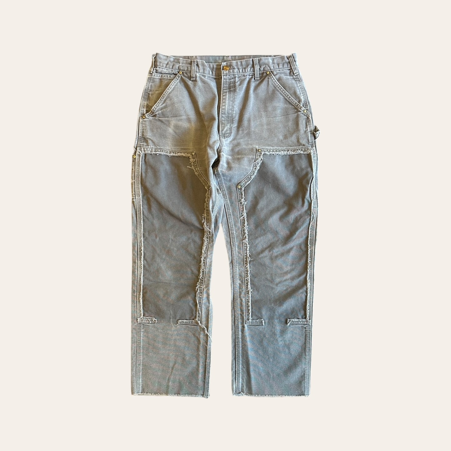 Carhartt Double Knee Pants Distressed Size 34