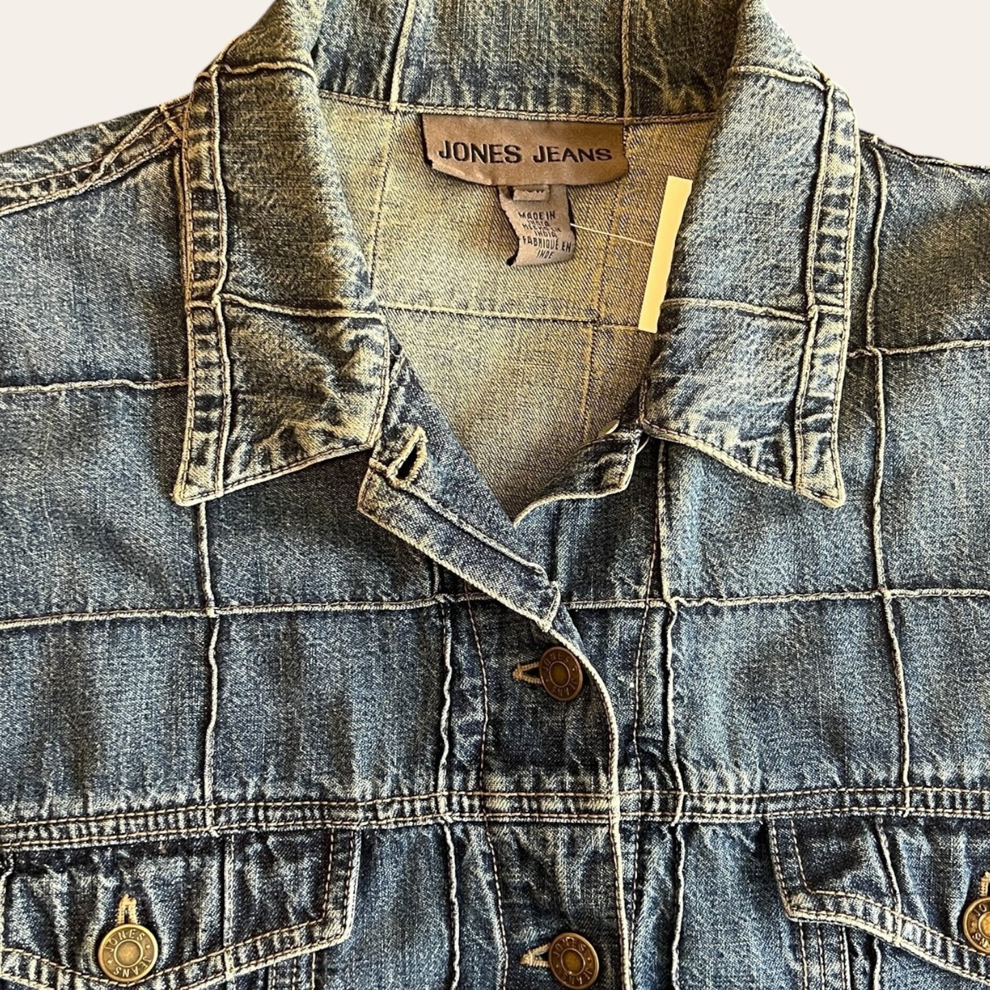 Vintage Jones Jeans Denim Jacket Size L
